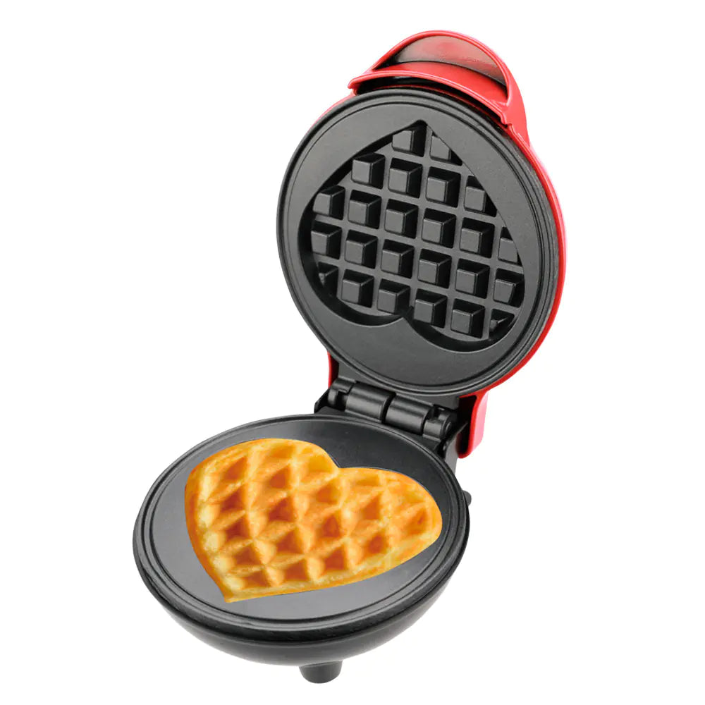 RAF Mini Double-Sided Breakfast Maker and Waffle Machine