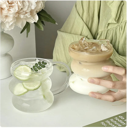 Heat-Resistant Borosilicate Glass Cup