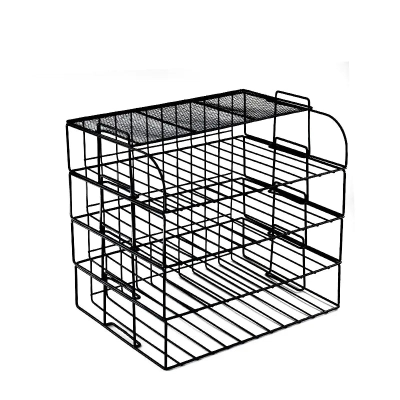 Office Desktop File Organizer and Storage Basket