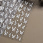 Shiny Jelly Butterfly 5D nail art sticker with rhinestones and insect design, ideal for DIY manicure decoration by Blushimmer.