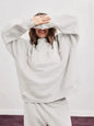 2026 Ladies' Women's Sweatshirts Spring Autumn Long Sleeve Mock Neck Casual Hoodies Plus Size Womens Relaxed Solid Color Hoodie