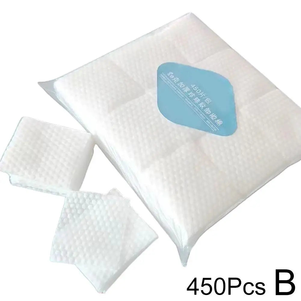 Set of disposable Blushimmer makeup cotton wipes, soft facial cleansing pads for removing makeup and skincare application.
