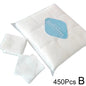 Set of disposable Blushimmer makeup cotton wipes, soft facial cleansing pads for removing makeup and skincare application.