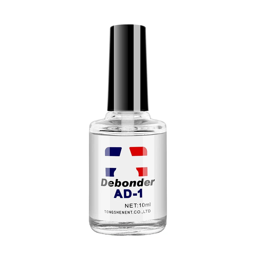 Blushimmer 10ML nail gel remover bottle for quick, safe removal of fake nails and gel in a professional nail salon setting