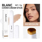 Blushimmer color changing foundation stick with dual-ended brush, high coverage, waterproof Korean cover cream base makeup.