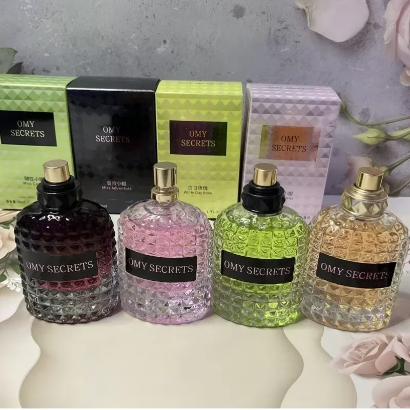 Blushimmer French Rivet Series perfume for women, floral Eau de Toilette with pheromones, high-quality deodorizer, stylish bottle