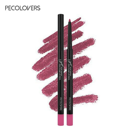 Blushimmer nude matte lip liner pencil with waterproof, long-lasting, non-stick lipstick tint for precise lip makeup application