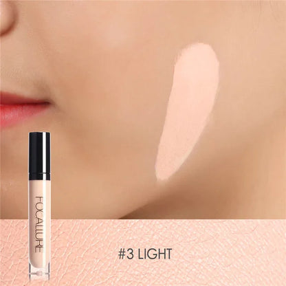 Wholesale FOCALLURE 7-color face concealer and foundation by Blushimmer, waterproof, moisturizing, full coverage liquid makeup.