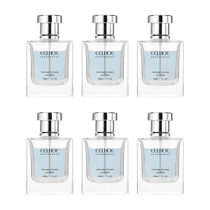 EELHOE 50ml Cupid men's pheromone perfume spray with rich fragrance, designed to attract women, in a sleek bottle.