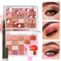 20-Color Eyeshadow Palette - Shimmer & Matte Pigmented