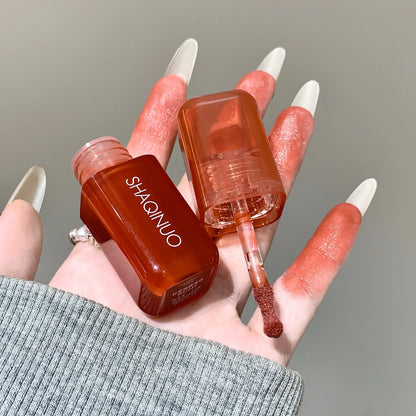 Blushimmer Light Blush Liquid SHAQINUO moisturizing mirror with brightening and natural rouge for radiant, glowing skin.