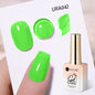 Blushimmer UR Sugar 15ml jelly milky white translucent gel polish for semi-permanent UV nail art, soak-off gel varnish.