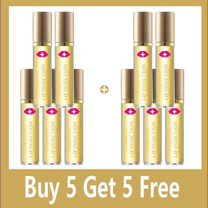 Blushimmer lip plumper oil and serum in a sleek tube, designed to enhance volume, moisturize, and reduce wrinkles for sexy lips.