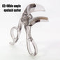 Blushimmer dual-type eyelash curler with comb, wide and partial clip, waterproof, for natural long-lasting curl, unisex certified.