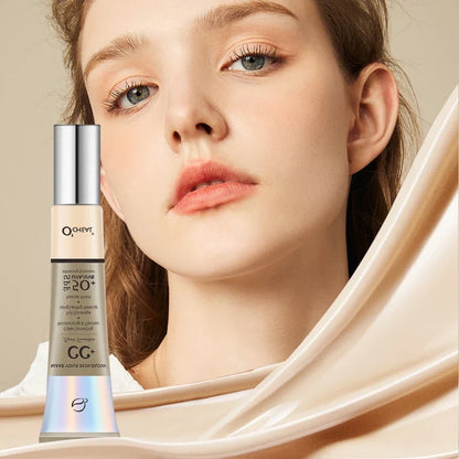 Blushimmer Ocheal 30g CC Cream Foundation with SPF 50+, waterproof, moisturizing, brightening liquid concealer and makeup primer.