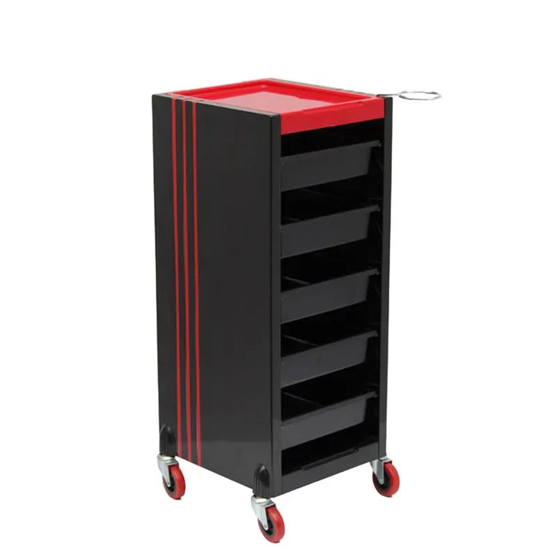 Hair carts Beauty salon tool carts Multifunctional storage cart Multi-layer storage trolley Mobile bar cart