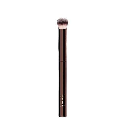 Blushimmer Hourglass No.19 concealer brush with soft fiber hair for seamless makeup application, fashion design, single face brush