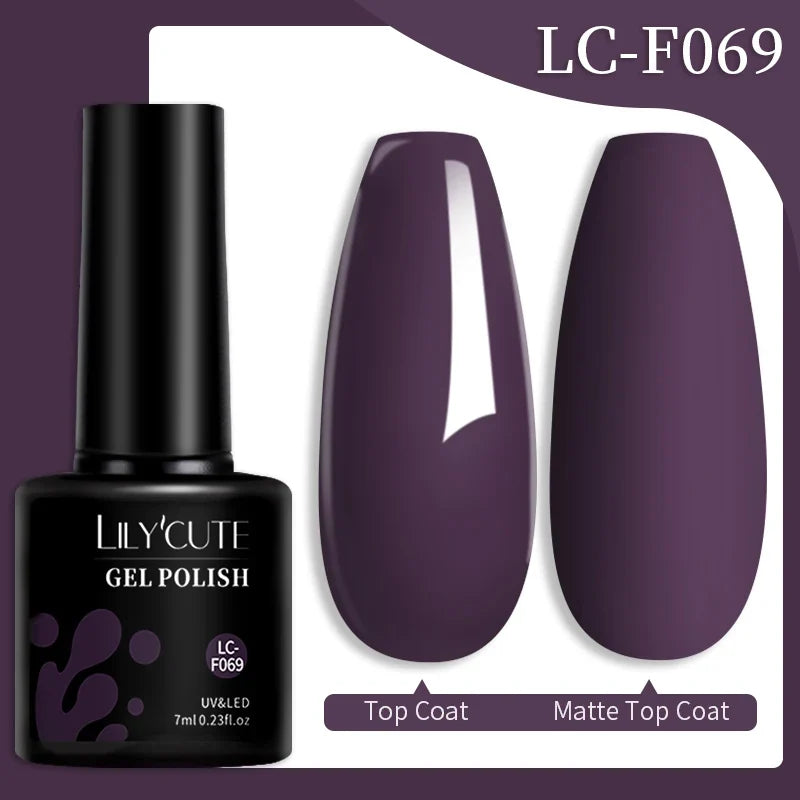 Blushimmer LilYcute 7ml colorful gel nail polish bottle with vibrant shades for long-lasting manicure and nail art.