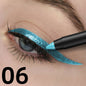 Colorful metallic eyeliner pen with high pigmentation, waterproof shimmer finish, ideal for smoky, punk, and gothic makeup looks.