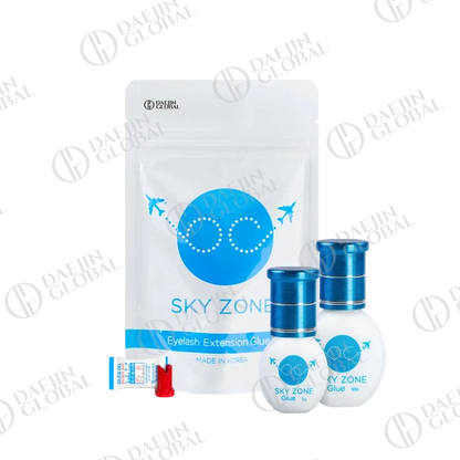 Blushimmer Korea Sky Glue black eyelash extension adhesive, 5ml, fast-drying, low irritation, for professional lash extension application
