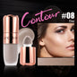 Blushimmer Liquid Highlighter Stick in Rose Glow with soft sponge tip for easy, long-lasting face and body makeup application.