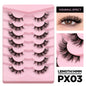 Blushimmer cat eyelashes with fluffy 3D mink design, natural look false lashes for daily, party, or wedding makeup, lightweight and reusable.