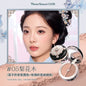 Blushimmer Flower Knows Butterfly Cloud Collar Collection blush duo for dark skin with peach matte finish cheek makeup.