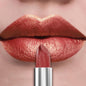 Blushimmer 21Colors metallic glitter lipstick with shiny pearlescent finish, showcasing bold, intense lip color and long-lasting matte lip makeup.