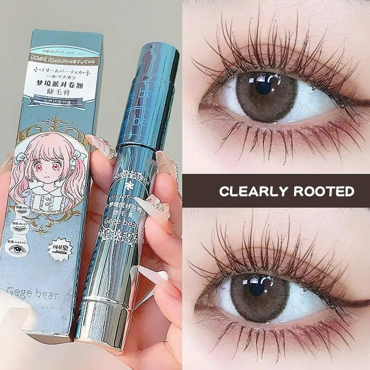 Blushimmer Gege Bear Dream Party Curly Black Sunflower Mascara with thick, lengthening lashes and cute design for all-day wear