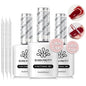 Blushimmer Born Pretty 15ml peel-off nail latex tape gel polish with quick dry, anti-freezing, no curing, finger protector tool.