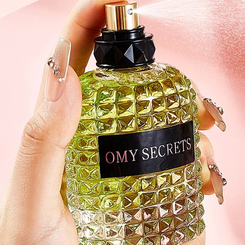 Blushimmer French Rivet Series perfume for women featuring floral Eau de Toilette with lasting scent and elegant bottle design