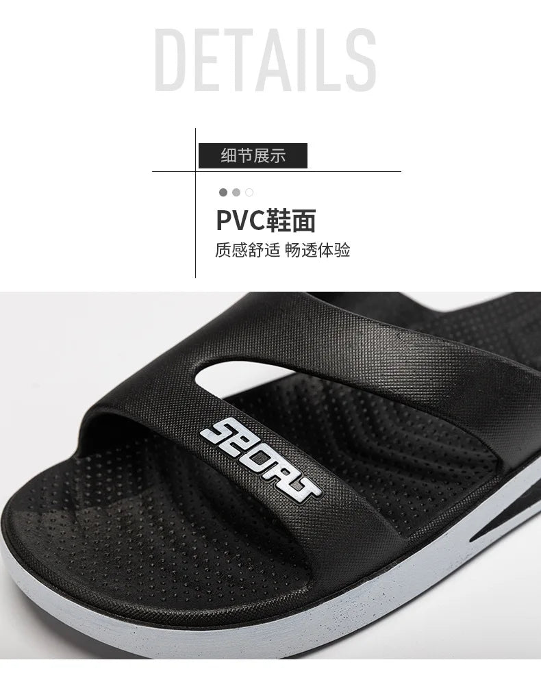 Men Slip On Sandals Non Slip Sole Soft Insole Pool Beach Slippers Fashion Casual Outdoor Slides Wholesale