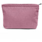 Corduroy Travel Cosmetic Bag Portable Makeup Storage Bag Purses Women Large Capacity Zipper Make Up Organizer Storage Clutch