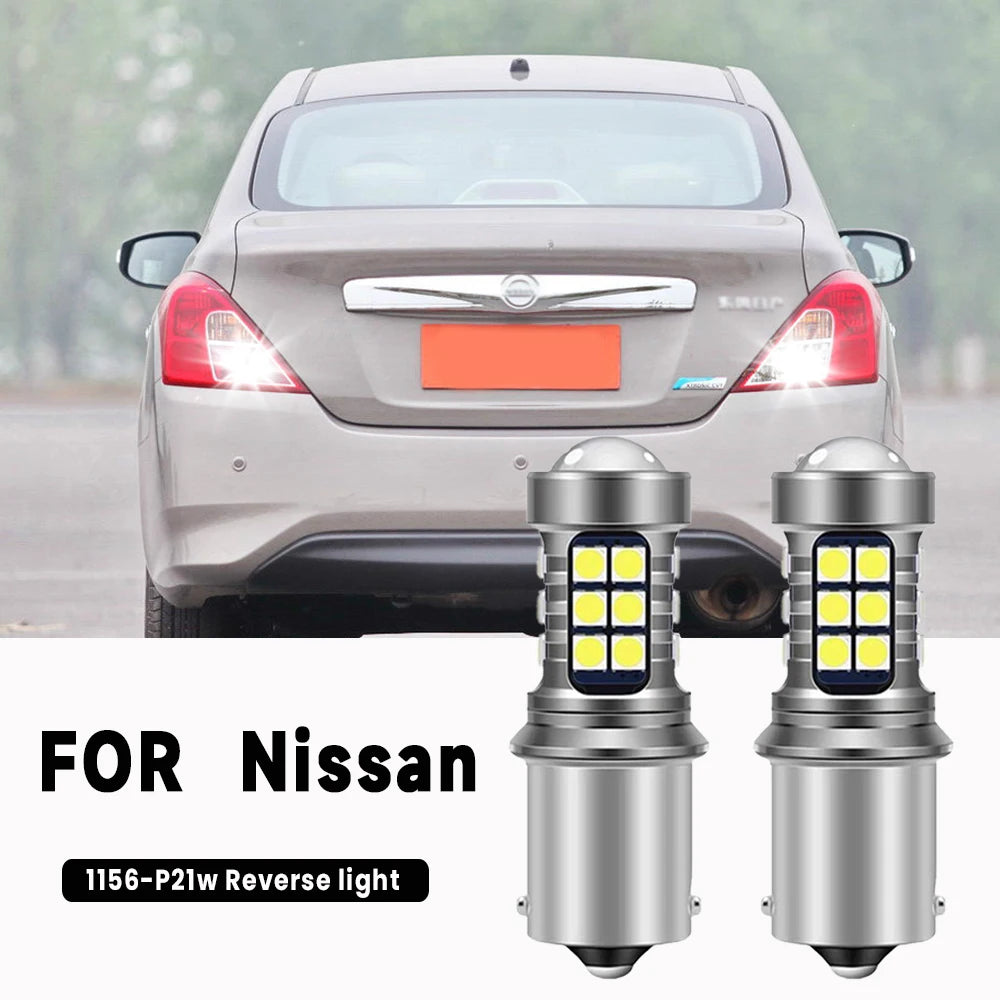Luz de Backup LED para Nissan Versa Lampada reversa 2007-2019, 2009, 2010, 2011, 2012, 2013, 2014, 2015, 2016, 2017