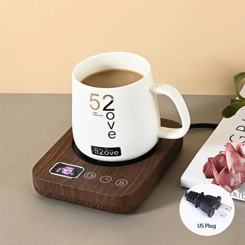 New Coffee Mug Warmer for Desk Office Home 3 Temperature Setting Auto Shut Off Electric Beverage Heating Plate Smart Cup Warmer