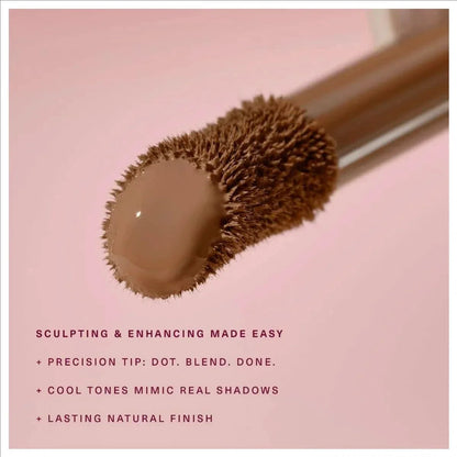 Blushimmer Rare Beauty Soft Pinch face contour liquid bronzer, smooth blush, cream highlight, waterproof, natural finish makeup.