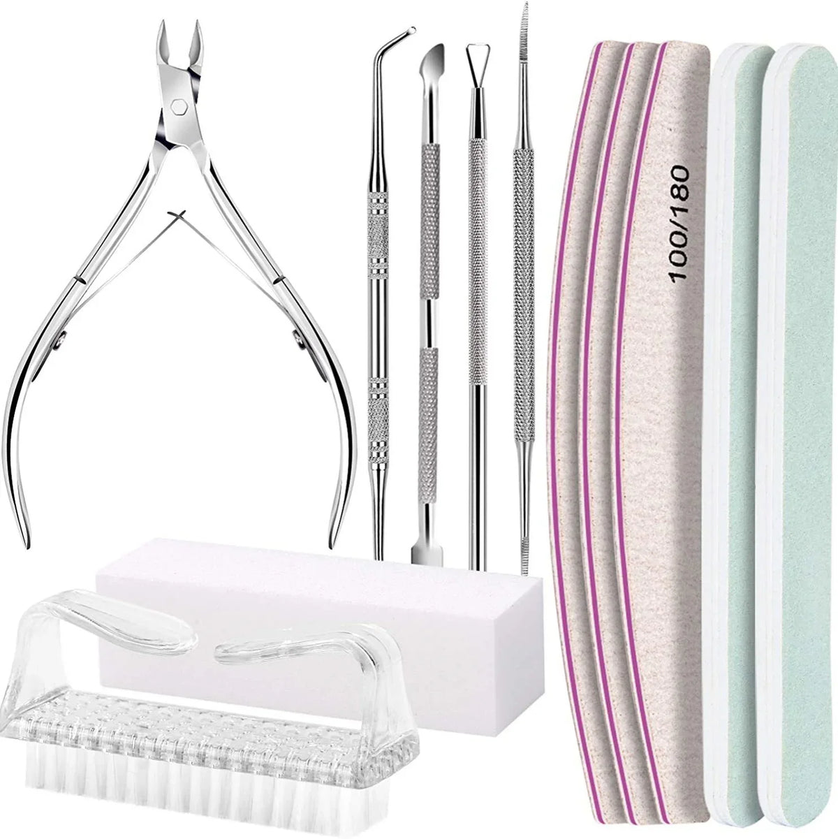 Nail Kit Set Acrylic Powder Monomer Acrylic Liquid For Nail Extension Professional Gel Manicure Set False Nails Art Tools Set *&