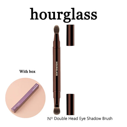 Blushimmer seamless finish angled concealer brush for liquid and cream makeup, ideal for precise face coverage application.