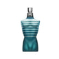 Jean Paul Gaultier Le Male men's EDT spray bottle with light fragrance, 4.2 oz, displayed on a neutral background