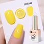 Blushimmer UR Sugar 15ml translucent milky white gel polish for semi-permanent UV nail art and soak-off gel varnish.