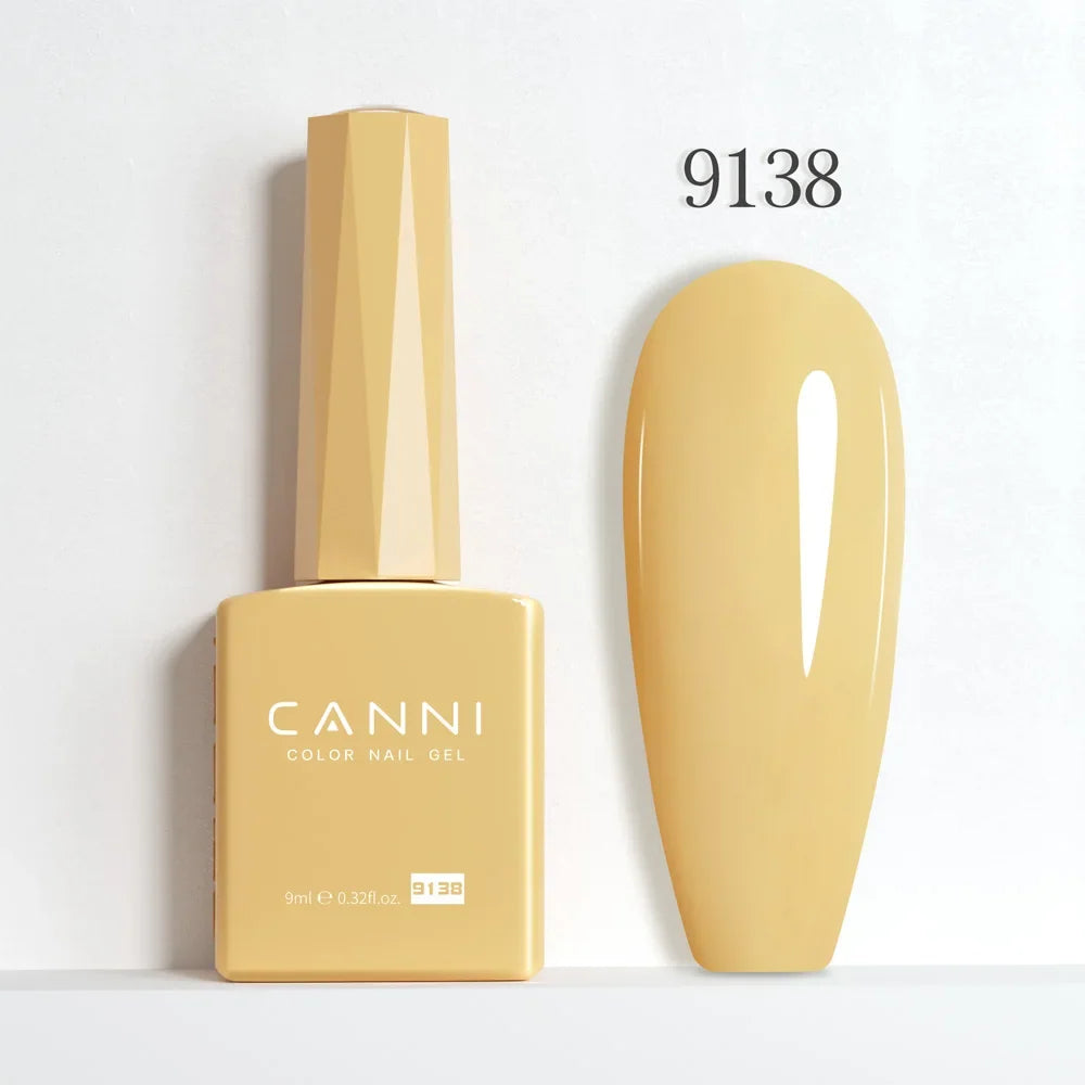 Blushimmer CANNI Hema Free Nail Gel Polish Fall Collection with semi-permanent diamond long-wear top coat in red gel and nude jelly color