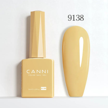Blushimmer CANNI Hema Free Nail Gel Polish Fall Collection with semi-permanent diamond long-wear top coat in red gel and nude jelly color