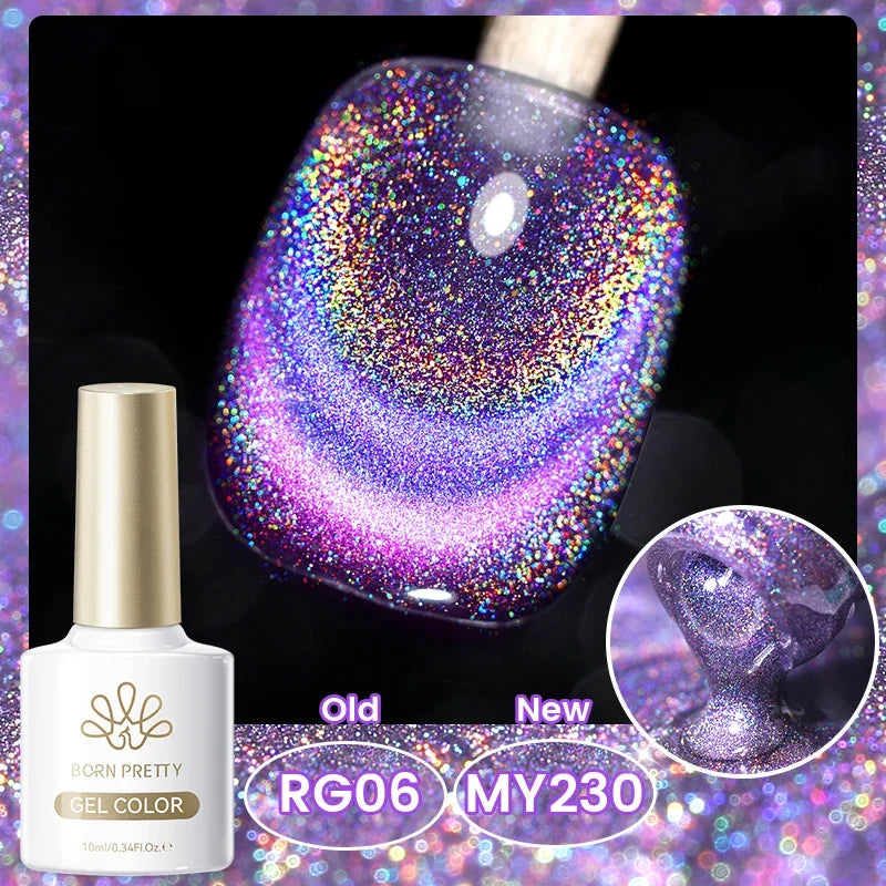 Blushimmer BORN PRETTY 117 Colors Cat Magnetic Gel Nail Polish 10ml full coverage semi-permanent manicure varnish