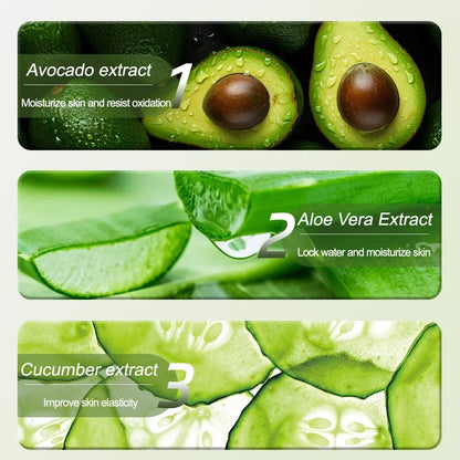 80-pack Blushimmer avocado-scented makeup removing wipes for deep cleansing, travel-friendly, single-use skincare.
