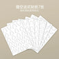 Kaniu Transparent Hollow French Nail Stickers Snowflake Starry Design Nail Art Decal Self-Adhesive Manicure Stencil Template