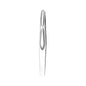 Blushimmer premium round head tweezers for eyebrow and facial hair removal, featuring seamless clips and precision short hair trimming.