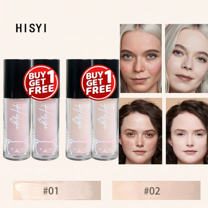 Matte Liquid Concealer Makeup Set - Long-Lasting Buildable Coverage for Contouring Dark Circles, Blemishes, Cheeks and Nose