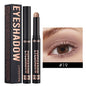Blushimmer LANGMANNI 16-color pearl eyeshadow stick with waterproof, long-lasting color and face highlight feature.