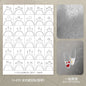 Kaniu Transparent Hollow French Nail Stickers Snowflake Starry Design Nail Art Decal Self-Adhesive Manicure Stencil Template