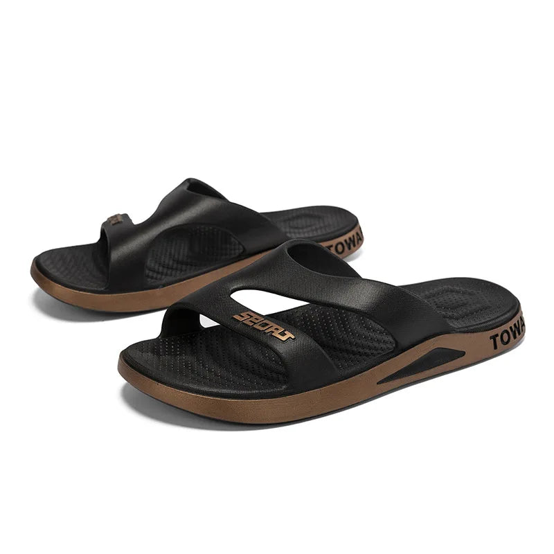 Men Slip On Sandals Non Slip Sole Soft Insole Pool Beach Slippers Fashion Casual Outdoor Slides Wholesale